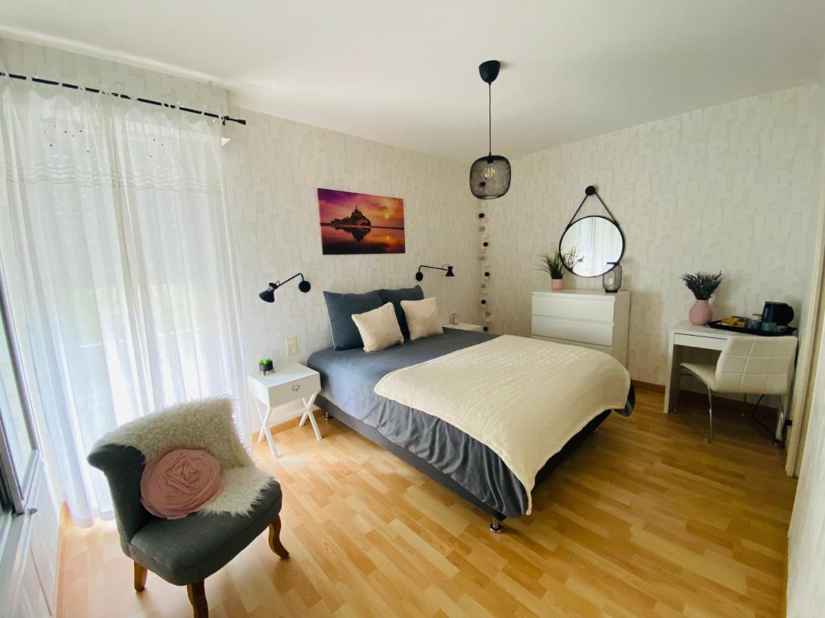Bed and Breakfast Chez Maria Pontorson Exterior foto
